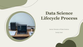Data Science Lifecycle Process PPT Mockup VA