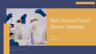 Data Science Project Charter Template PPT Presentation ACP