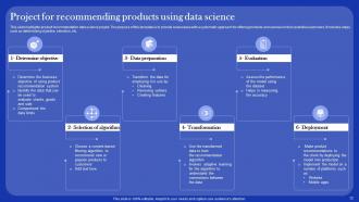 Data Science Project PowerPoint PPT Template Bundles Graphical Best