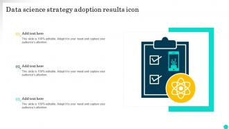 Data Science Strategy Adoption Results Icon