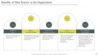 Data Science Technology Benefits Of Data Science To The Organization