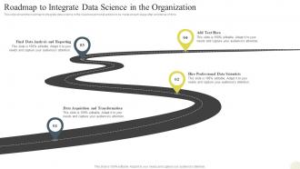 Data Science Technology Roadmap To Integrate Data Science In The Organization