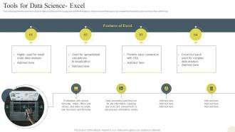 Data Science Technology Tools For Data Science Excel Ppt Slides Influencers