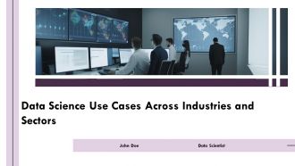 Data Science Use Cases Across Industries And Sectors PPT Sample AT