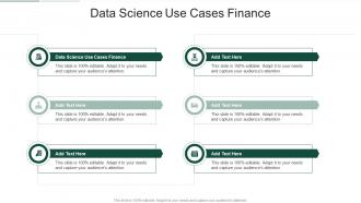 Data Science Use Cases Finance In Powerpoint And Google Slides Cpb