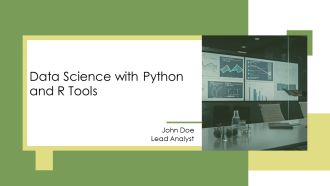 Data Science With Python And R Tools PPT Template AT