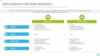 Data scientist data science with data analytics ppt formats