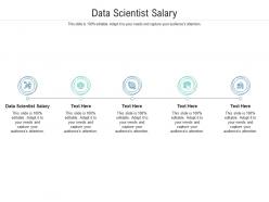 Data scientist salary ppt powerpoint presentation pictures deck cpb
