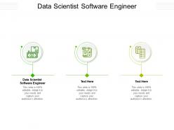 Data scientist software engineer ppt powerpoint presentation layouts good cpb