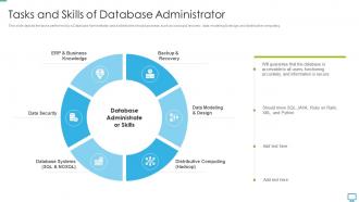Data scientist tasks and skills of database administrator ppt rules