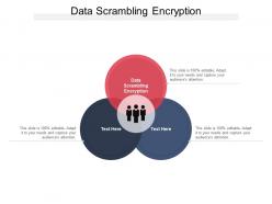 Data scrambling encryption ppt powerpoint presentation portfolio images cpb