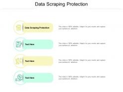 Data scraping protection ppt powerpoint presentation slides outline cpb