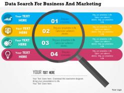 data_search_for_business_and_marketing_flat_powerpoint_design_Slide01