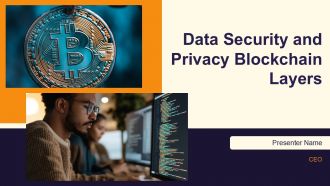 Data Security And Privacy Blockchain Layers PPT Structure AT