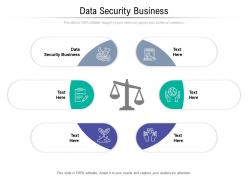 Data security business ppt powerpoint presentation icon aids cpb