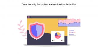 Data Security Encryption Authentication Illustration