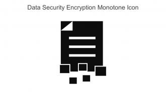 Data Security Encryption Monotone Icon In Powerpoint Pptx Png And Editable Eps Format