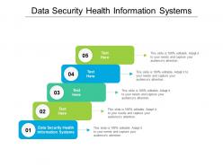 Data security health information systems ppt powerpoint presentation gallery visuals cpb
