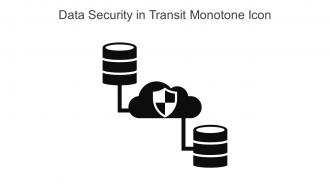 Data Security In Transit Monotone Icon In Powerpoint Pptx Png And Editable Eps Format