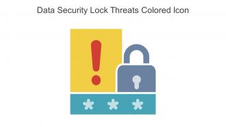 Data Security Lock Threats Colored Icon In Powerpoint Pptx Png And Editable Eps Format