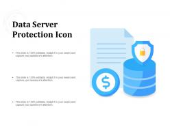 Data server protection icon