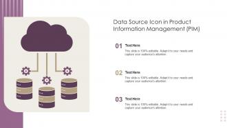 Data Source Icon In Product Information Management PIM