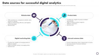 Data Sources For Successful Digital Analytics