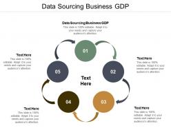 Data sourcing business gdp ppt powerpoint presentation icon format ideas cpb