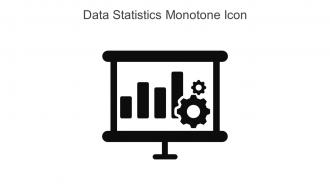 Data Statistics Monotone Icon In Powerpoint Pptx Png And Editable Eps Format