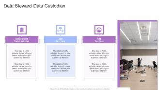 Data Steward Data Custodian In Powerpoint And Google Slides Cpb