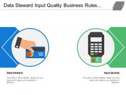 Data steward input quality business rules trending analysis
