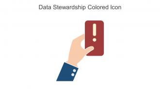 Data Stewardship Colored Icon In Powerpoint Pptx Png And Editable Eps Format
