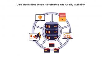 Data Stewardship Model Governance And Quality Illustration