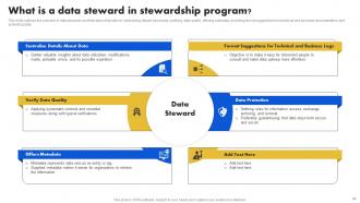Data Stewardship Model Powerpoint Presentation Slides Impressive Adaptable