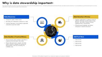 Data Stewardship Model Why Is Data Stewardship Important