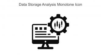 Data Storage Analysis Monotone Icon In Powerpoint Pptx Png And Editable Eps Format