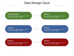 Data storage cloud ppt powerpoint presentation file graphics cpb