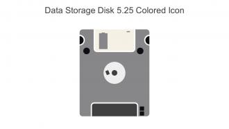 Data Storage Disk 5 25 Colored Icon In Powerpoint Pptx Png And Editable Eps Format