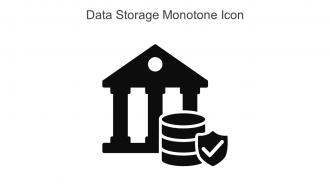 Data Storage Monotone Icon In Powerpoint Pptx Png And Editable Eps Format
