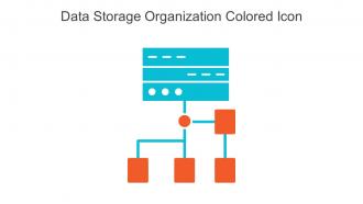 Data Storage Organization Colored Icon In Powerpoint Pptx Png And Editable Eps Format