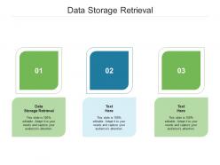 Data storage retrieval ppt powerpoint presentation layouts outline cpb