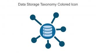 Data Storage Taxonomy Colored Icon In Powerpoint Pptx Png And Editable Eps Format