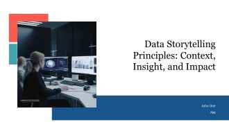 Data Storytelling Principles Context Insight And Impact PPT Structure AT
