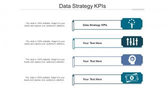 Data strategy kpis ppt powerpoint presentation model templates cpb