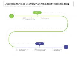 Data Structure And Learning Algorithm Half Yearly Roadmap