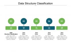 Data structure classification ppt powerpoint presentation icon slides cpb