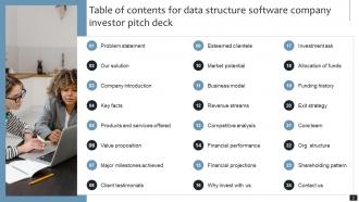 Data Structure Software Company Investor Pitch Deck Ppt Template Engaging Analytical
