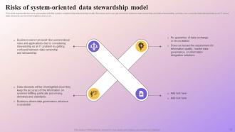 Data Subject Area Stewardship Model Powerpoint Presentation Slides Image Attractive