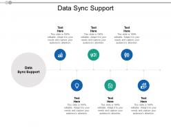 Data sync support ppt powerpoint presentation styles graphics cpb
