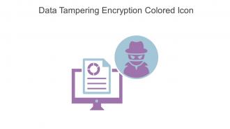 Data Tampering Encryption Colored Icon In Powerpoint Pptx Png And Editable Eps Format